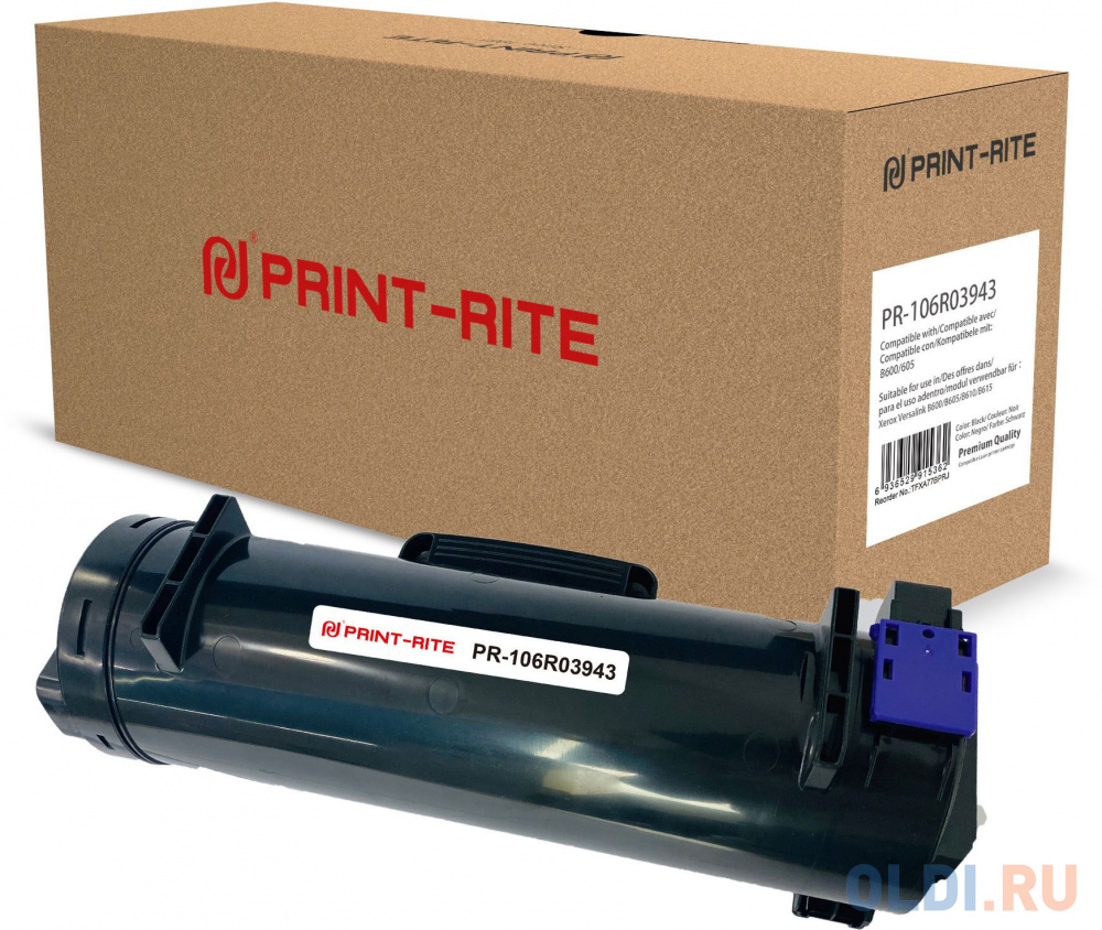 Картридж Print-Rite PR-106R03943 25900стр Черный Картридж Print-Rite PR-106R03943 25900стр Черный фото