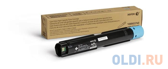 

Тонер-картридж Xerox 106R03740 16500стр Голубой
