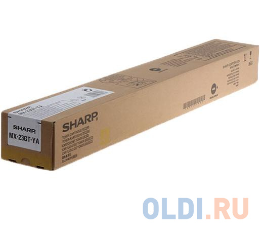 Тонер-картридж Sharp MX 1810/2010/2310/3110U (MX-23GTYA) yellow 10K (туба 195г) ELP Imaging® - MX-23GT-YA