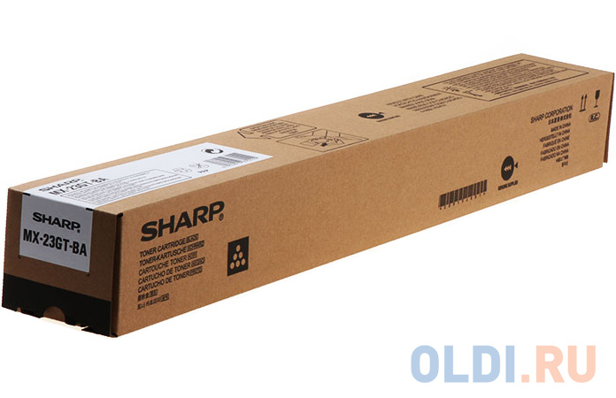 Тонер-картридж Sharp MX 1810/2010/2310/3110U  (MX-23GTBA) black 18K (туба 375г) ELP Imaging®