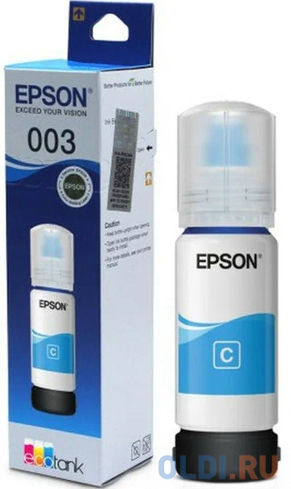 Чернила Epson C13T00V298 3500стр Синий - фото 1
