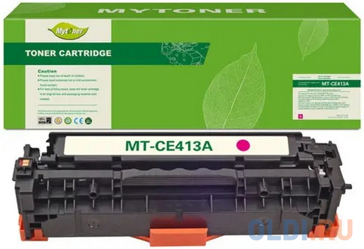 Картридж MyToner, аналог HP CC533A/CRG118M/CRG718M/CRG318M/Canon318M красный 2.8k с чипом