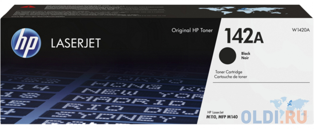 Картридж HP 142А (W1420A) 950стр Черный
