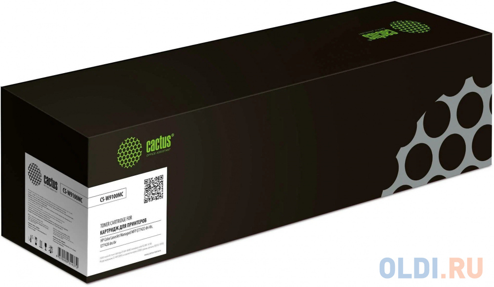 

Картридж лазерный Cactus CS-W9100MC черный (25000стр.) для HP Color LaserJet Managed MFP E77422/E77428 dn/dv