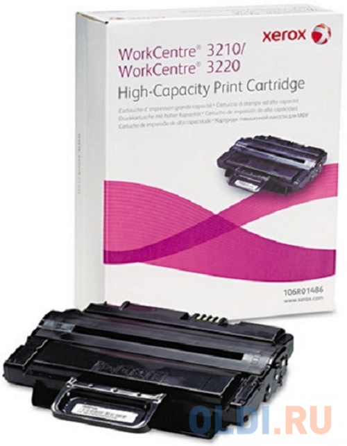 

Тонер картридж 106R01486 повышенной емкости для Xerox WorkCentre 3210/3220, 4100 стр