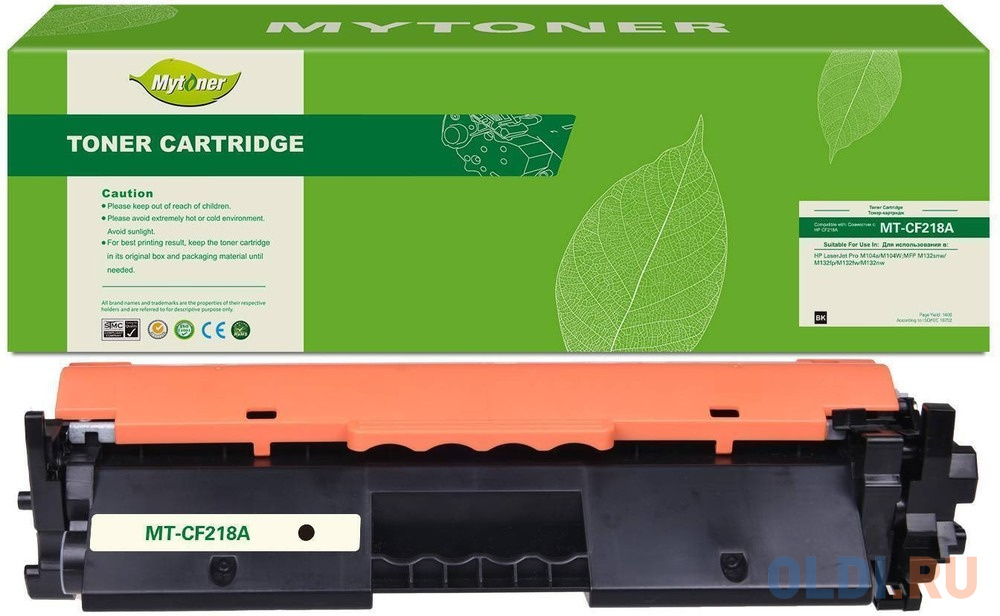 

Картридж MyToner, аналог HP CF218A 1.4k с чипом