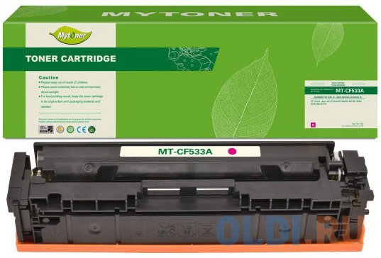 Картридж MyToner, аналог HP CF533A/205A красный 0.9k с чипом