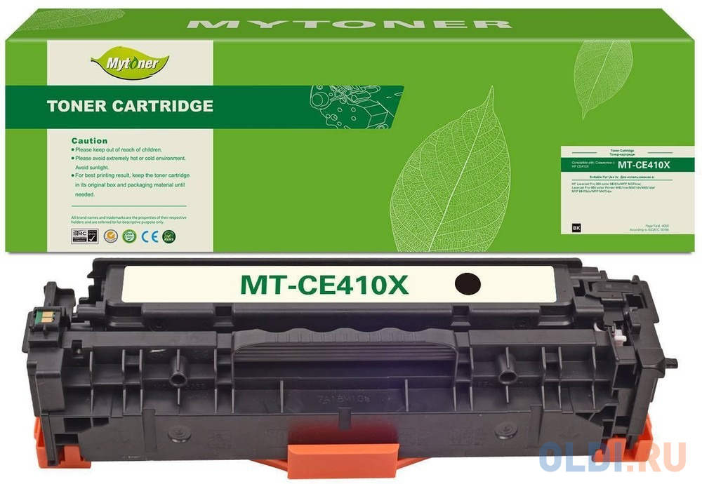 

Картридж MyToner, аналог HP CE410X черный 4k с чипом