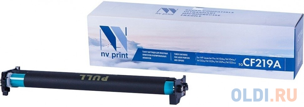 Блок фотобарабана NVP совместимый NV-CF219A (БЕЗ ЧИПА) для HP LaserJet Pro M132a/ M132fn/ M132fw/ M132nw/ M104a/ M104w (12000k)