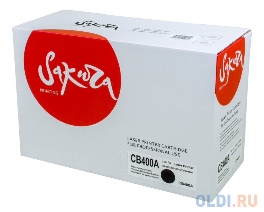 

Картридж Sakura CB400A (642A) для HP LJ CP4005/LJ CP4005n/LJ CP4005dn, черный, 7500 к.