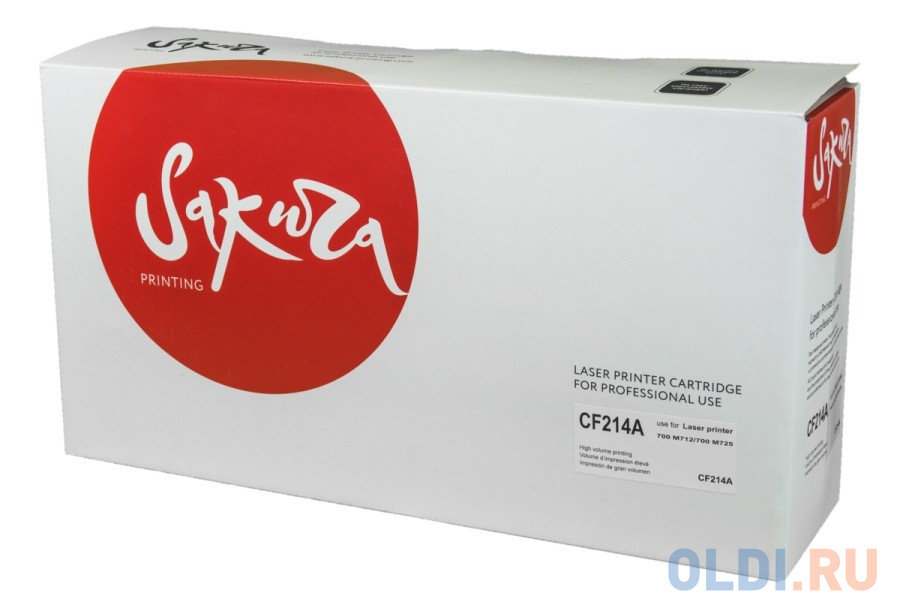 

Картридж Sakura CF214A (14A) для HP LJ Ent700M712n/LJ Ent700M712dn/LJ Ent700M725, черный, 10000 к.
