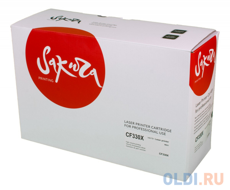 

Картридж Sakura CF330X (654X) для HP LJ M651/LJ M651DN/LJ M651N/LJ M651Xh, черный, 20500 к.