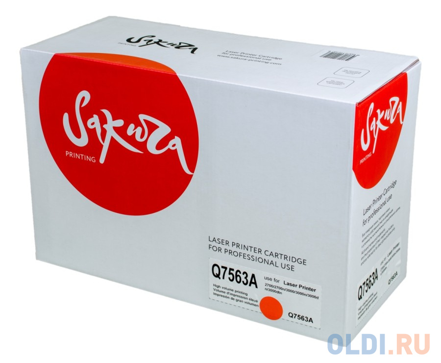 

Картридж Sakura Q7563A (314A) для HP LJ 2700/LJ 2700n/LJ 3000/LJ 3000n/LJ 3000dn/LJ 3000dtn, пурпурный, 3500 к.