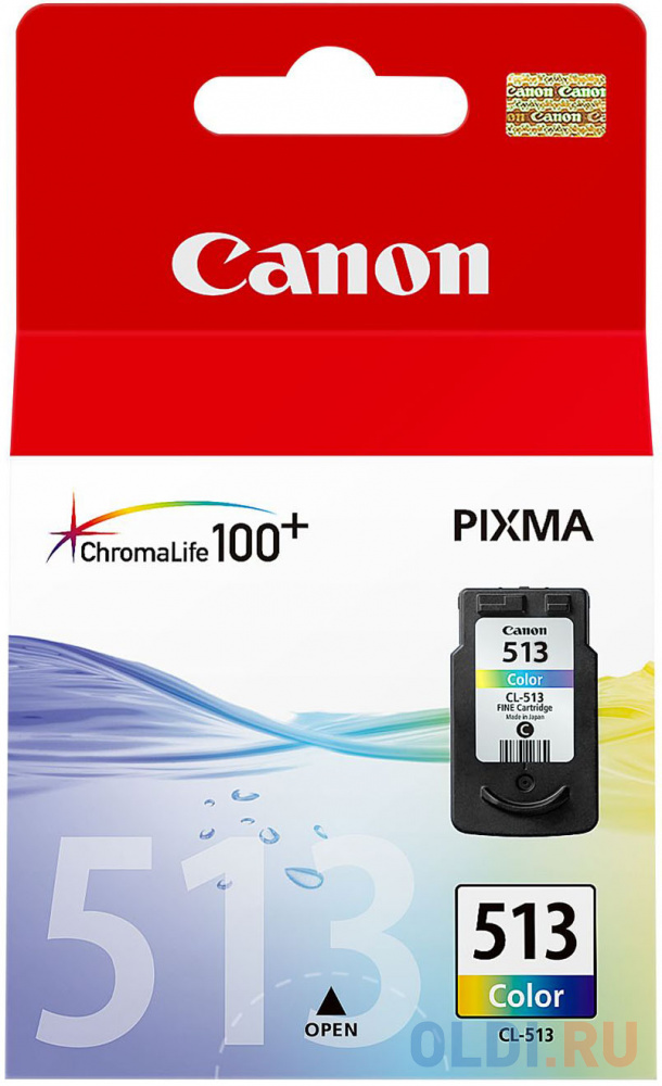 

Картридж Canon CL-513 349стр Многоцветный