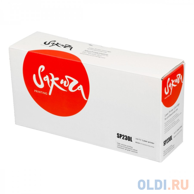 

Картридж Sakura SP230L для Ricoh Aficio SP230DNw/Aficio SP230SFNw, черный, 1200 к.
