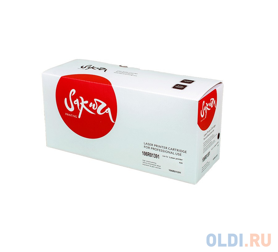 

Картридж Sakura 106R01391 для XEROX Phaser6280, черный, 3000 к.