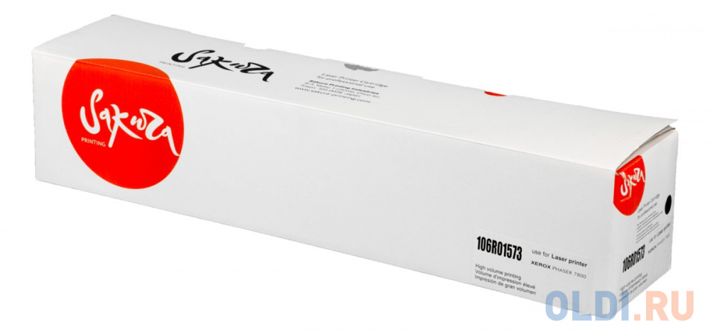 

Картридж Sakura 106R01573 для XEROX Phaser7800, черный, 24000 к.