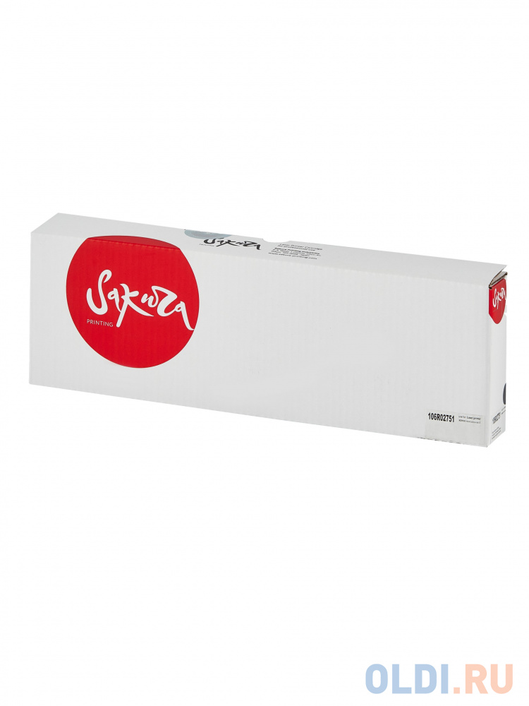 

Картридж Sakura 106R02751 для XEROX WorkCentre 6655/6655dn, черный, 12000к.