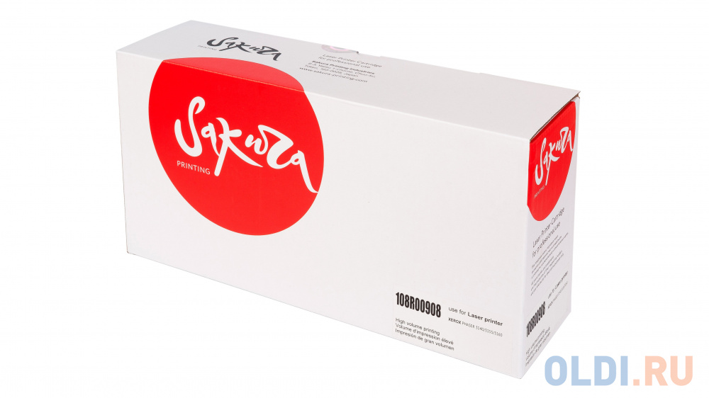

Картридж Sakura 108R00908 для XEROX Phaser3140/Phaser3155/Phaser3160, черный, 1500 к.