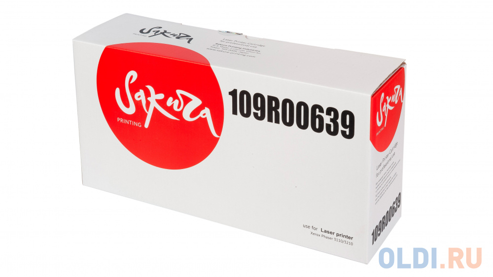 

Картридж Sakura 109R00639 для XEROX Phaser3110/Phaser3210, черный, 3000 к.