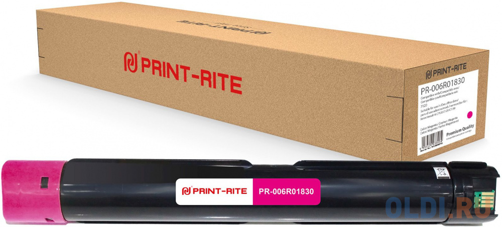 

Картридж лазерный Print-Rite TFXAM0MPRJ PR-006R01830 006R01830 пурпурный (16500стр.) для Xerox WorkCentre 7120/7125/7220/7225/7130