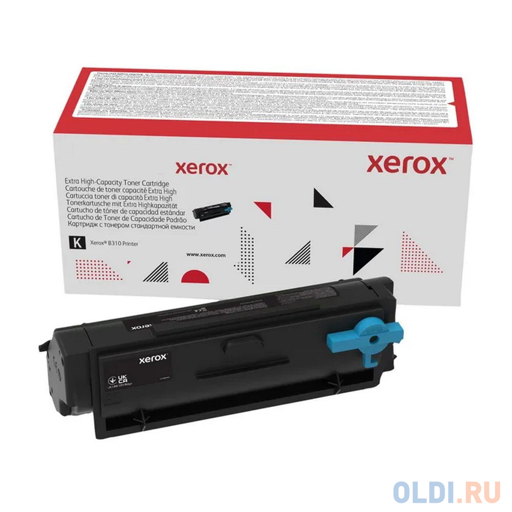 Черный картридж с тонером емкости (20 000 страниц) Xerox B305/B310/B315  Xerox Toner Schwarz Extrahohe 006R04378