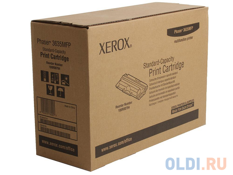 

Картридж Xerox 108R00794 для Phaser 3635MFP 5000стр.