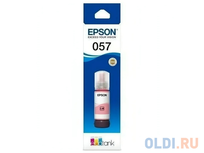 

Чернила Epson 057 C13T09D698 светло-пурпурный 70мл для Epson L18050