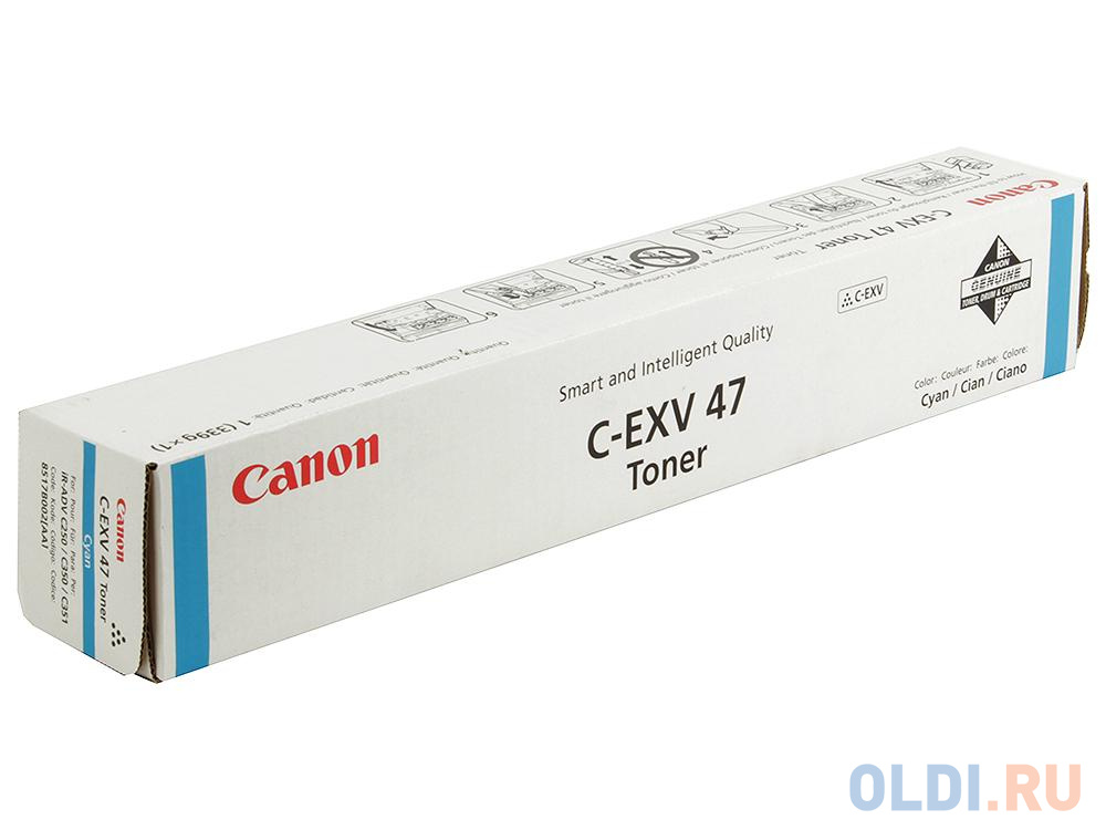 Картридж Canon C-EXV47C 21500стр Голубой