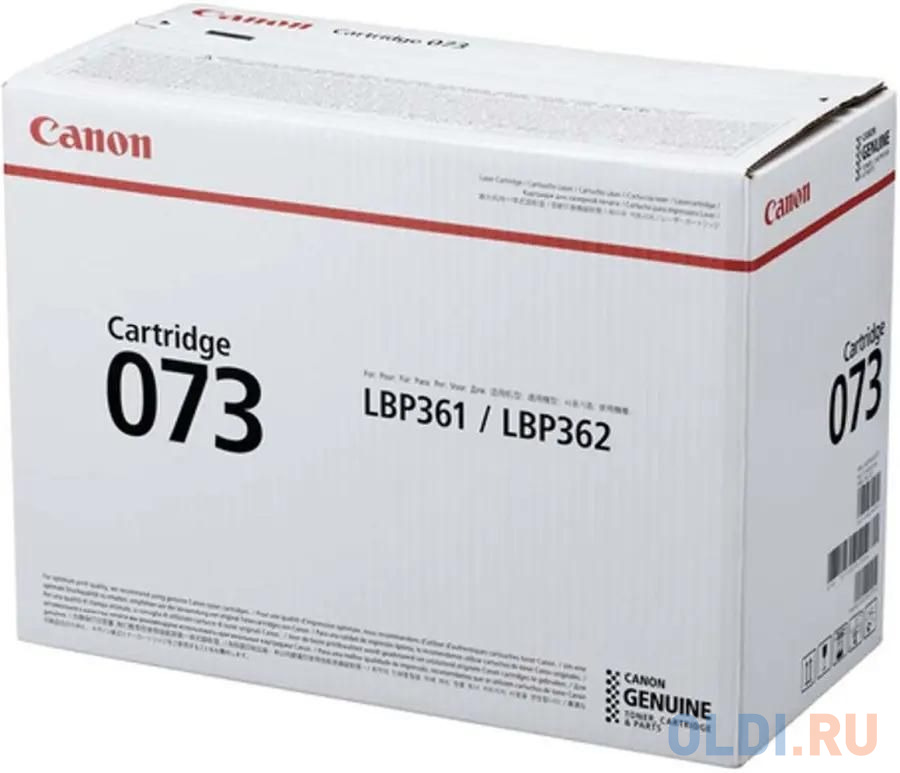

Картридж лазерный Canon 073 5724C001 черный (27000стр.) для Canon Canon i-SENSYS LBP361dw