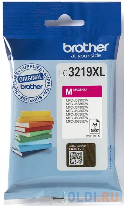 Картридж BROTHER  LC3219XLM MFC-J6930DW увеличенный красный