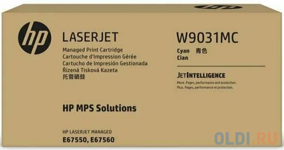 

МПС картридж HP 657MC лазерный голубой (28000 стр)
