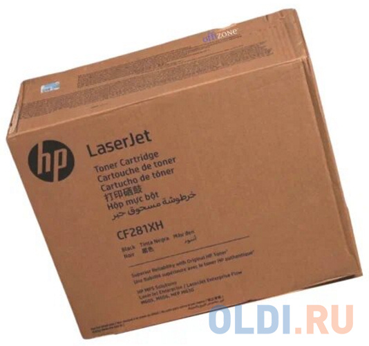 

МПС Картридж HP 81X лазерный увеличенной емкости (25000 стр)