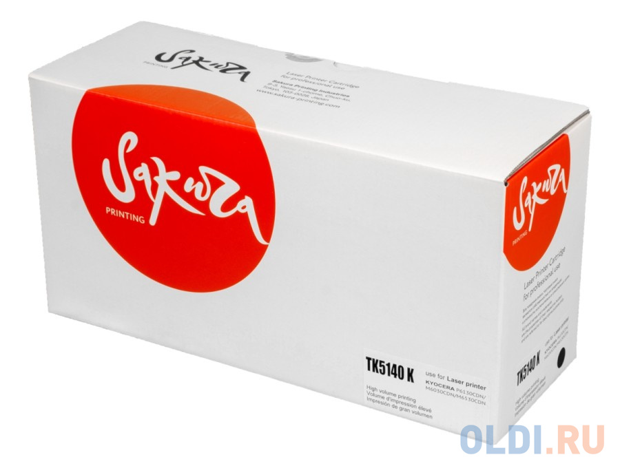 

Картридж Sakura TK5140K (1T02NR0NL0) для Kyocera Mita M6030cdn/P6130cdn/M6530xdn, черный, 7000 к.
