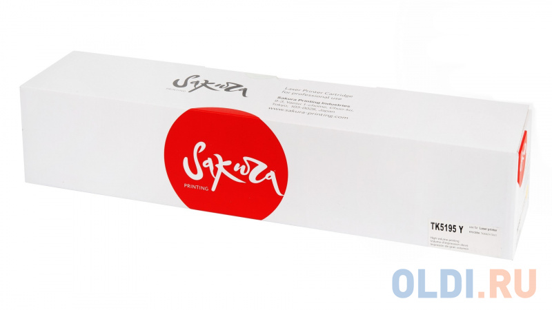 

Картридж Sakura TK5195Y (1T02R4ANL0) для Kyocera MitaTASKalfa306ci/307ci/308ci, желтый, 16000 к.