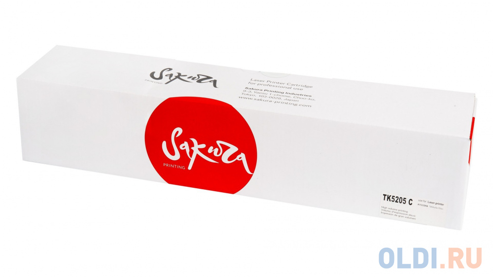

Картридж Sakura TK5205C (1T02R5CNL0) для Konica Minolta MitaTASKalfa356ci/358ci, голубой, 12000 к.