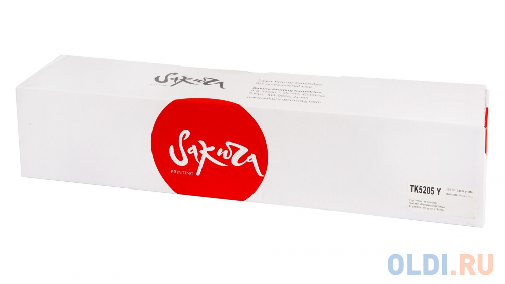 

Картридж Sakura TK5205Y (1T02R5ANL0) для Konica Minolta MitaTASKalfa356ci/358ci, желтый, 12000 к.