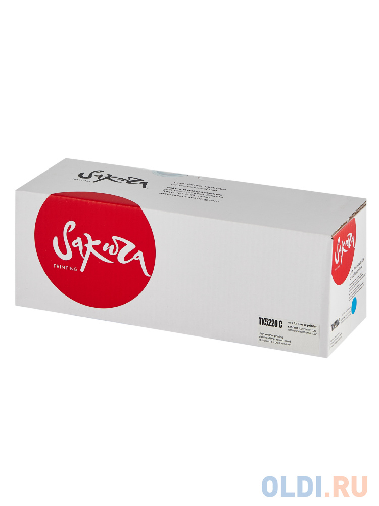 

Картридж Sakura TK5220C (1T02R9CNL1) для Kyocera Mita p5020cdn/p5021cdw/m5221cdn/m5521cdw, голубой, 1200 к.