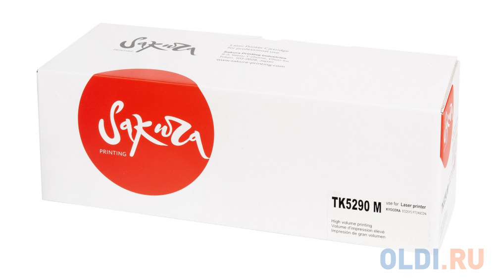 

Картридж Sakura TK5290M (1T02TXBNL0) для Konica Minolta MitaP7240cdn, пурпурный, 13000 к.