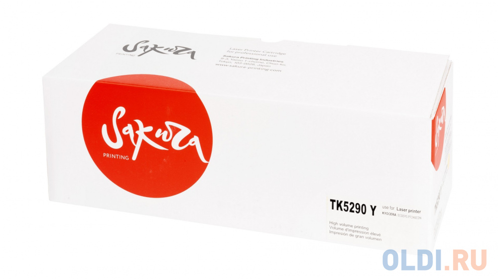

Картридж Sakura TK5290Y (1T02TXANL0) для Konica Minolta MitaP7240cdn, желтый, 13000 к.