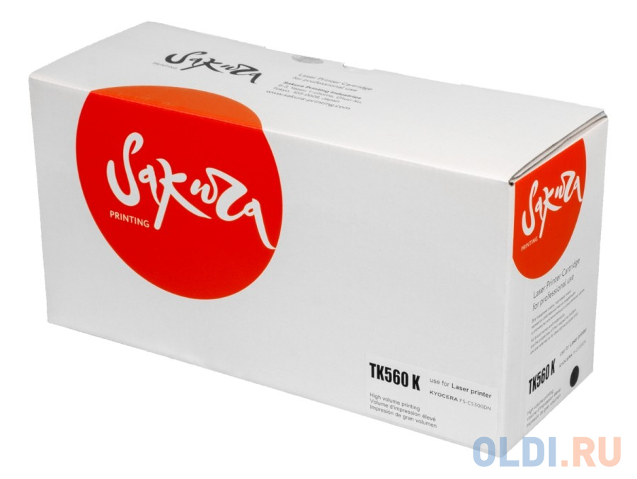 

Картридж Sakura TK560K (1T02HN0EU0) для Kyocera Mita FS-C5300DN/FS-C5350DN/6030cdn, черный, 12000 к.