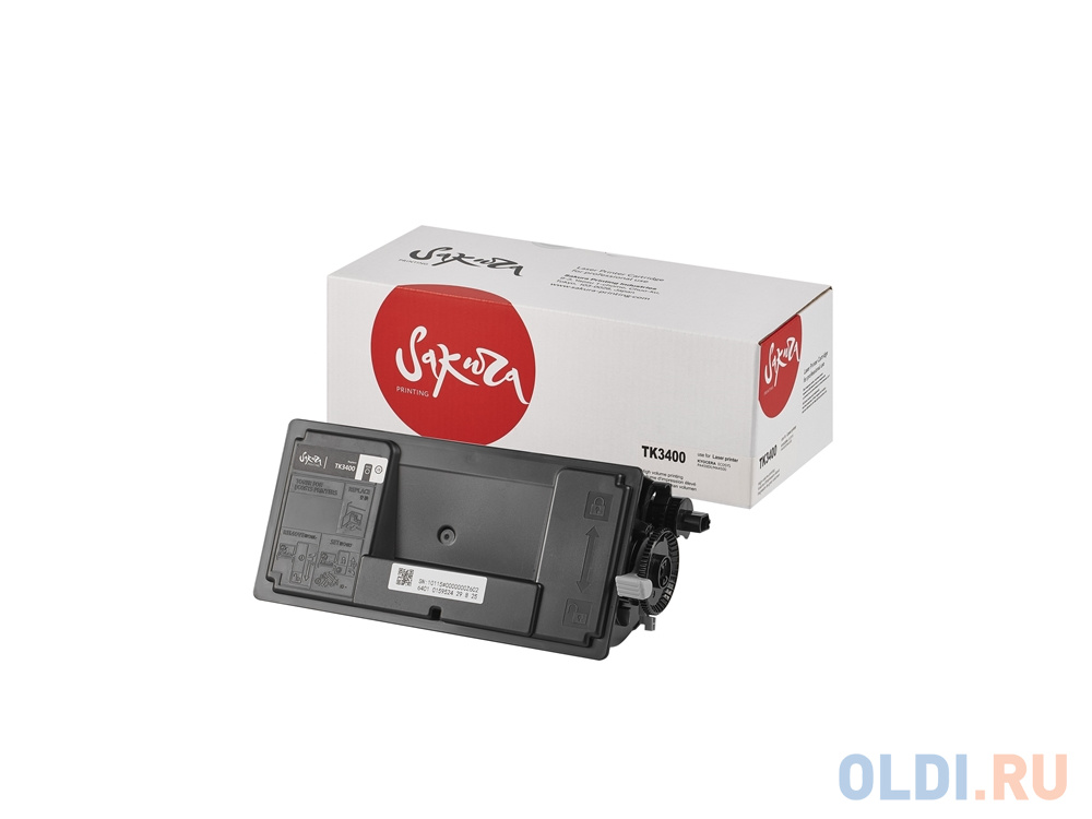 

Картридж Sakura SATK3400 12500стр Черный