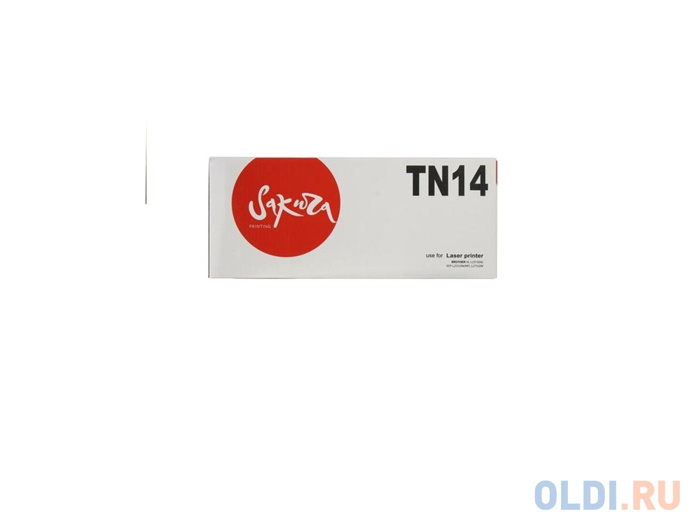 

Картридж Sakura TN14 для Brother HL-L2371DN/DCP-L2551DN/MFC-L2751DW, черный, 4500 к.