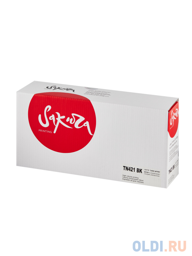 

Картридж Sakura TN421BK для Brother HL-8260DCW/DCP-8410/MFC-8690, черный, 3000 к.