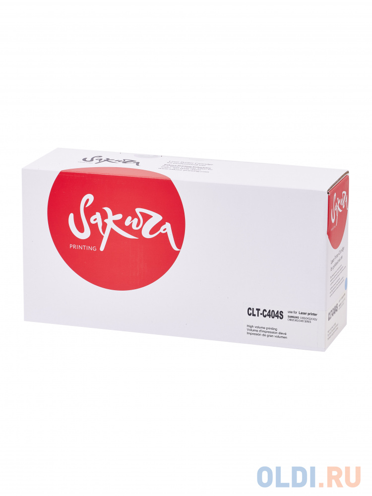 

Картридж Sakura CLTC404S для Samsung SL-C430/SL-C480, голубой, 1500 к.