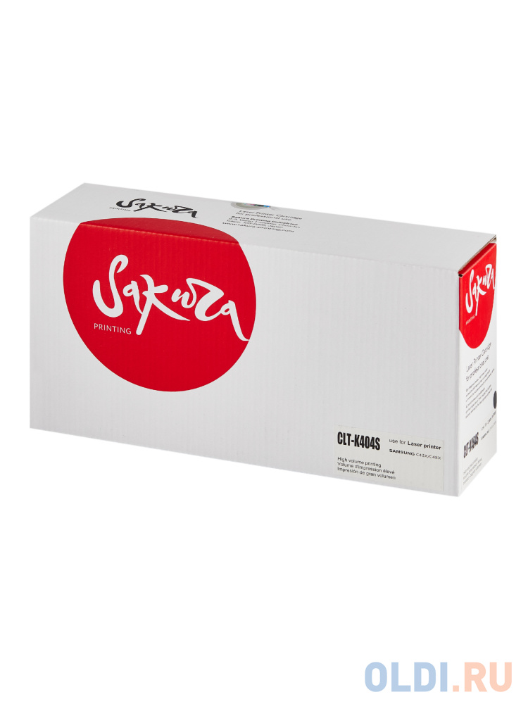 

Картридж Sakura CLTK404S для Samsung SL-C430/SL-C480, черный, 1500 к.