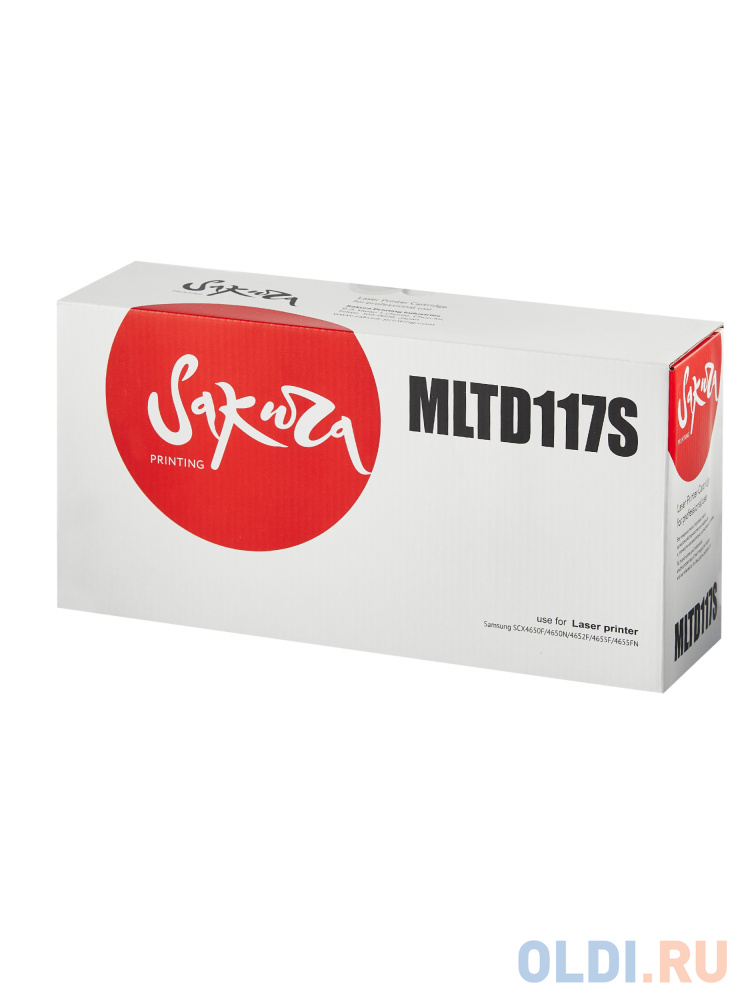 

Картридж Sakura MLTD117S для Samsung SCX-465, черный, 2500 к.