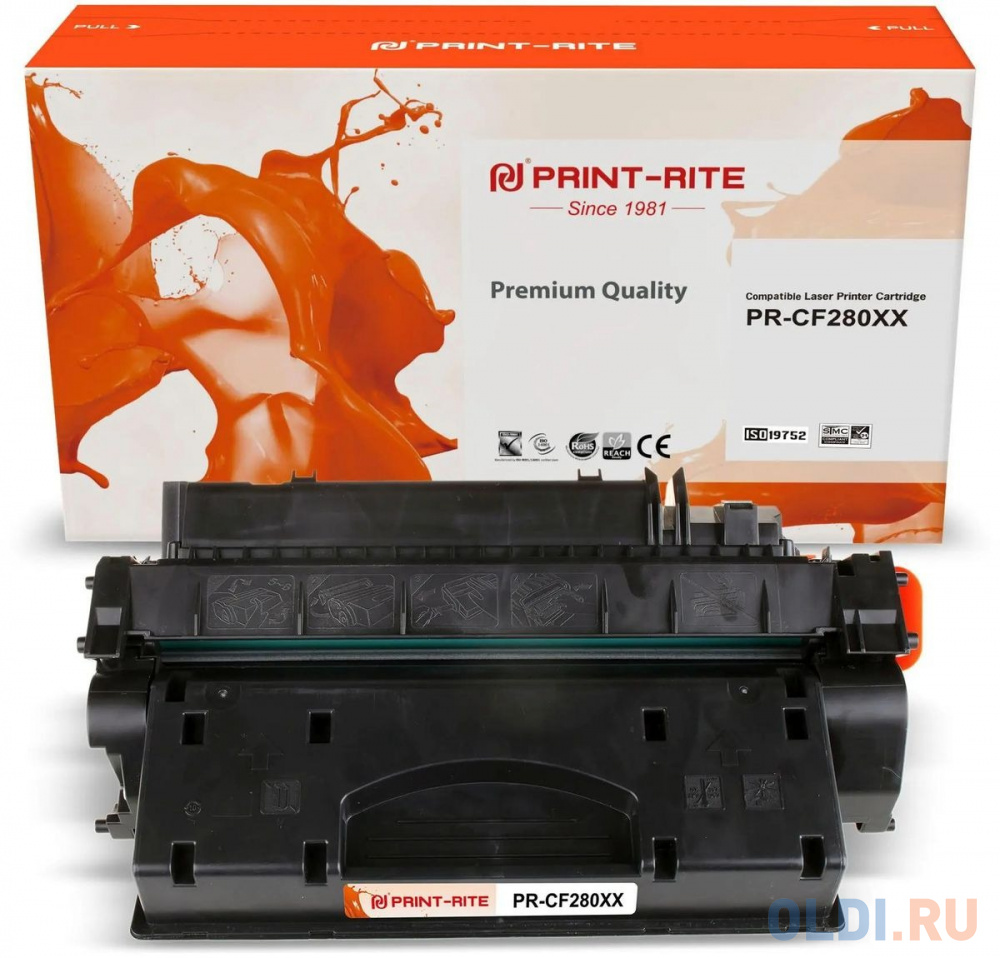 

Картридж лазерный Print-Rite TFHBEDBPU1J PR-CF280XX CF280XX черный (12000стр.) для HP LJ Pro 400/M401/M425