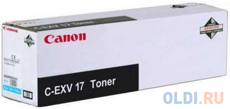 

Тонер Canon C-EXV17C 30000стр Голубой