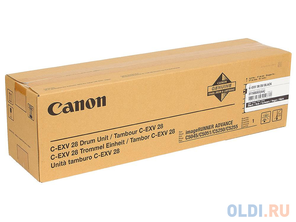 Фотобарабан Canon C-EXV28Bk для iR C5045/C5051/C5250/C5255 . Чёрный. 44000 страниц 2776B003AA - фото 1
